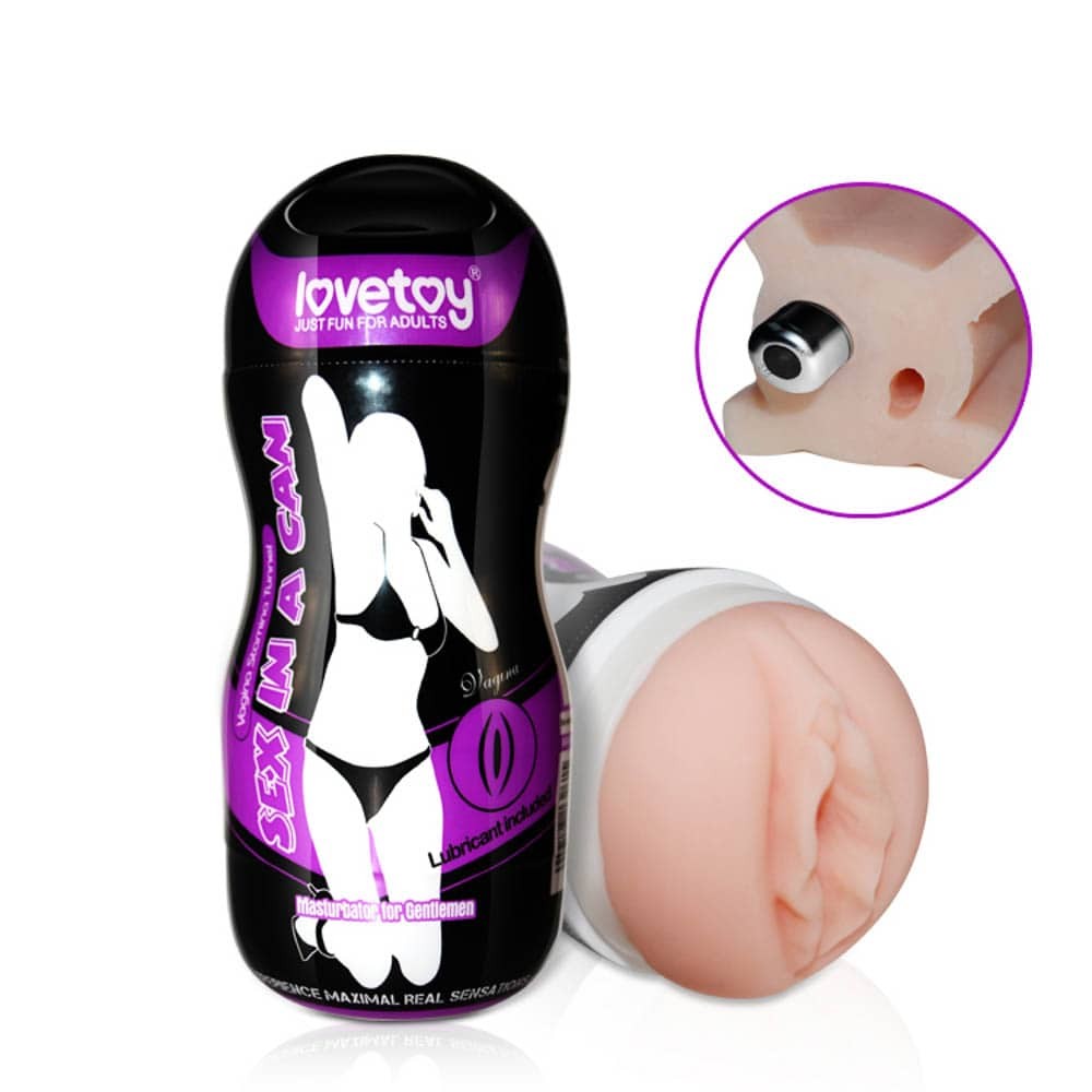 Sex In A Can-Vibrating Vagina Tunnel 2 | ViPstore.hu - Erotika webáruház #1 - EAN 6949123132622 | SKU LVTOY00180