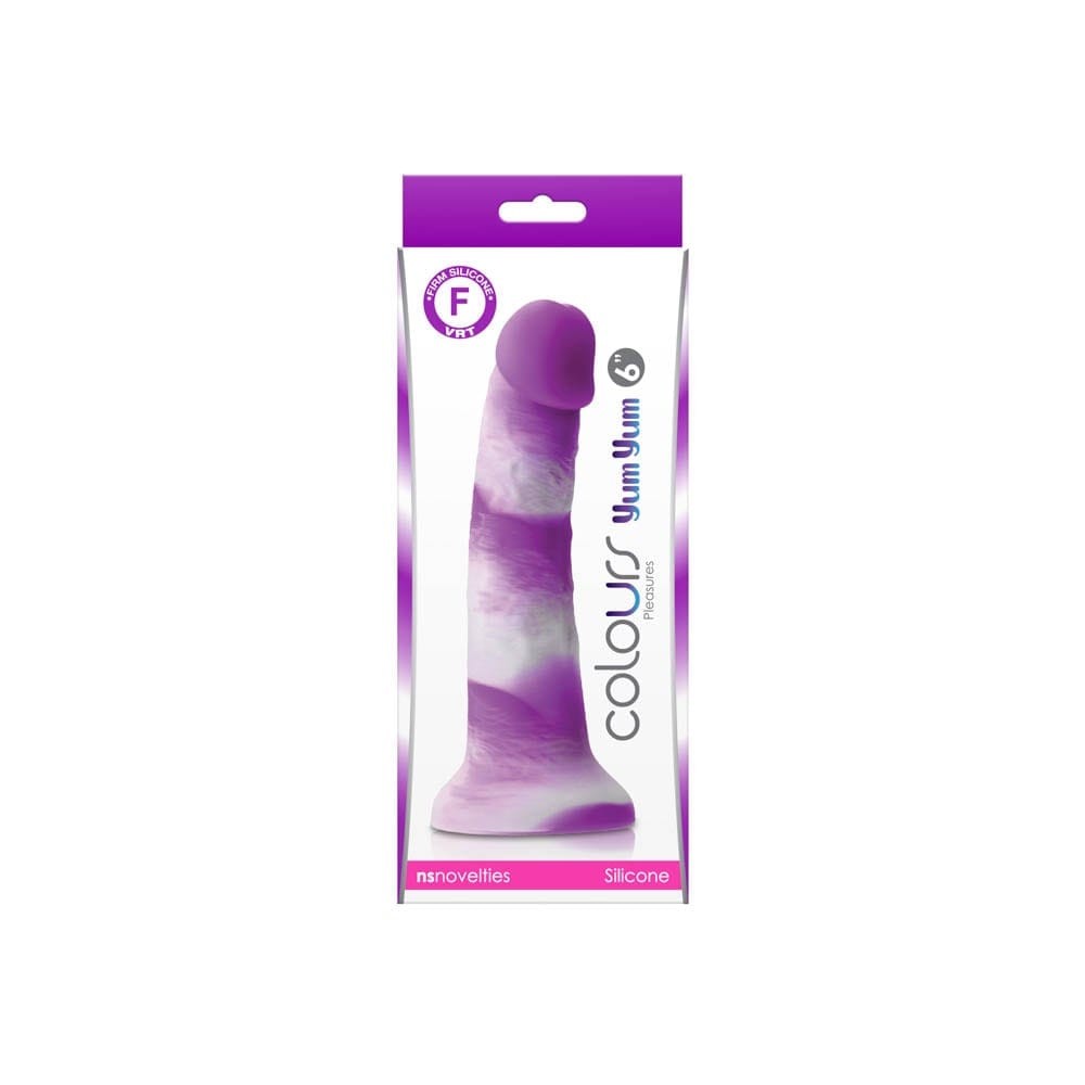 Colours - Pleasures - Yum Yum 6" Dildo - Purple | ViPstore.hu - Erotika webáruház #1 - EAN 657447103926 | SKU NSTOYS0864