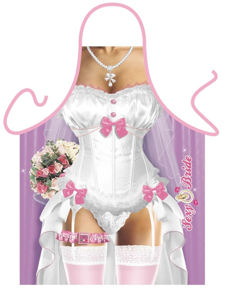 Sexy Bride - Kötény | ViPstore.hu - Erotika webáruház #1 - EAN 8030310388354 | SKU ITATI38835