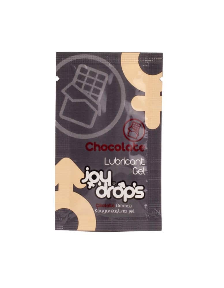 Chocolate Lubricant Gel - 5 ml sachet | ViPstore.hu - Erotika webáruház #1 - EAN 8698712453294 | SKU JOYDROPS05