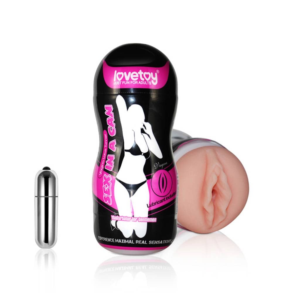 Sex In A Can -Vibrating Vagina Tunnel 1 | ViPstore.hu - Erotika webáruház #1 - EAN 6949123132141 | SKU LVTOY00178
