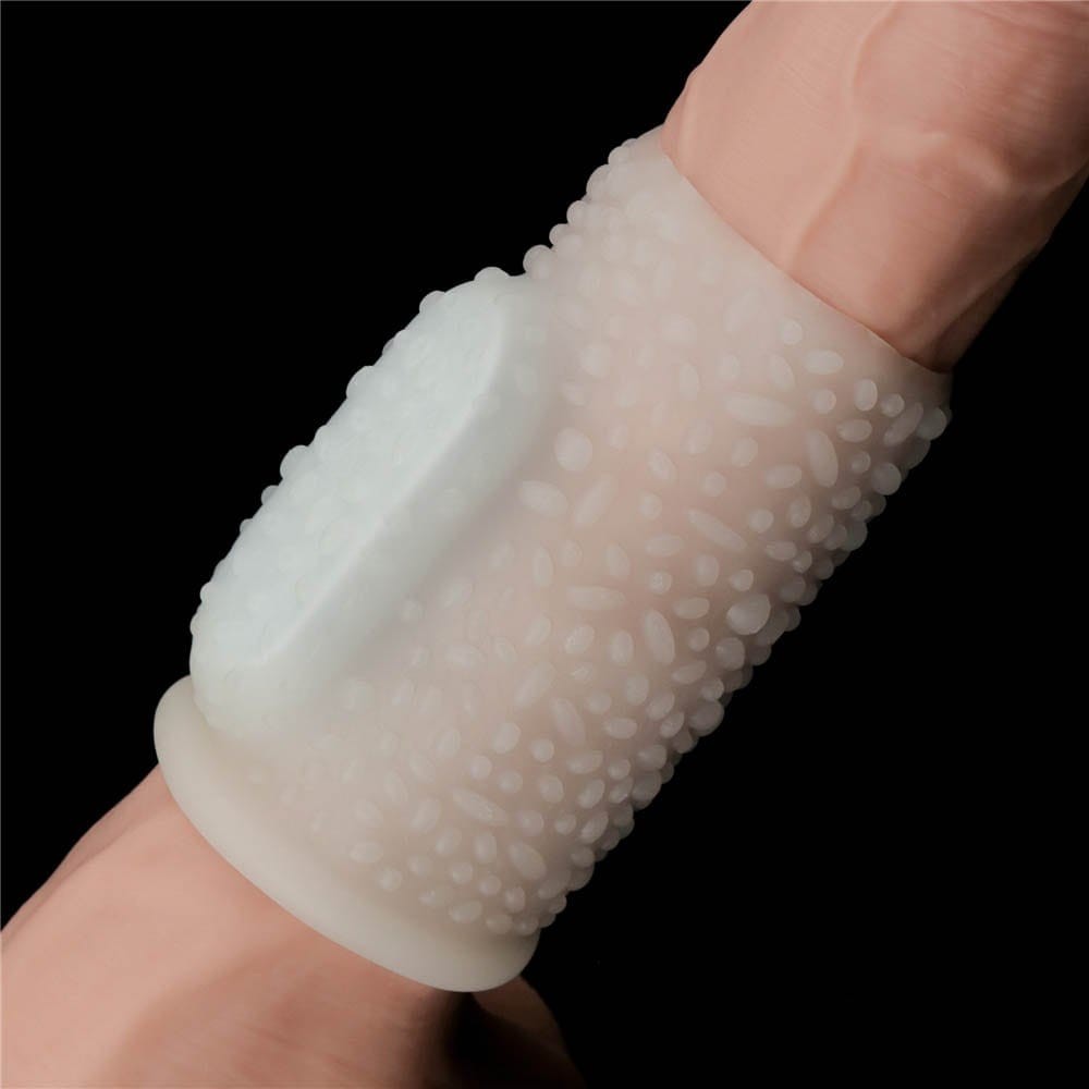 Vibrating Spiral Knights Ring (White) II | ViPstore.hu - Erotika webáruház #5 - EAN 6970260905787 | SKU LVTOY00600