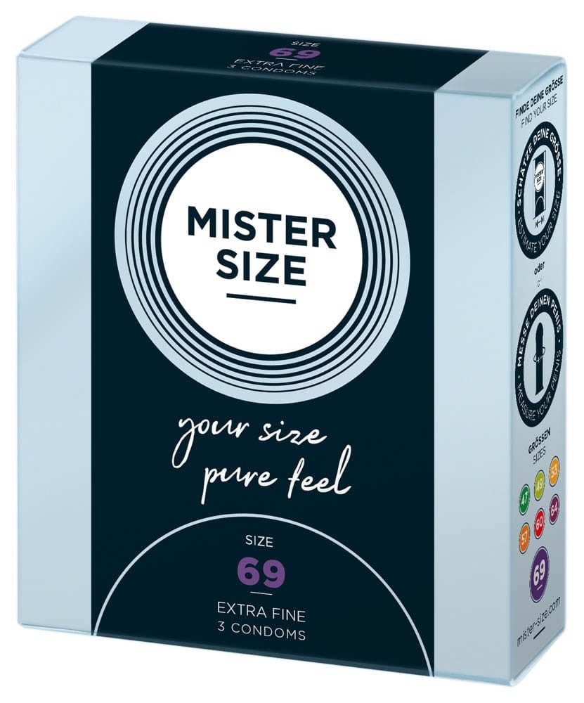 MISTER SIZE 69 mm Condoms 3 pieces | ViPstore.hu - Erotika webáruház #2 - EAN 4260605480195 | SKU MISTER6903