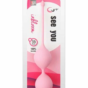 See You In Bloom Duo Balls 36 mm Pink | ViPstore.hu - Erotika webáruház #1 - EAN 8719325086621 | SKU SEEYOU0036