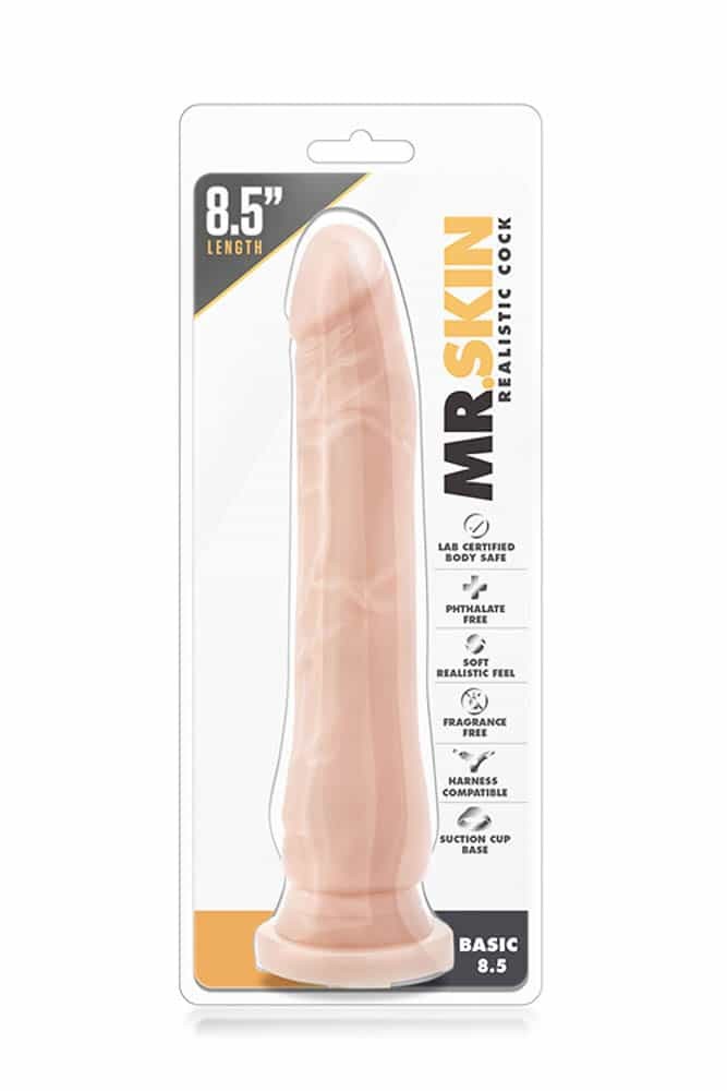 Mr. Skin Realistic Cock Basic 8.5 inch Beige | ViPstore.hu - Erotika webáruház #1 - EAN 735380120535 | SKU BLUSH00444