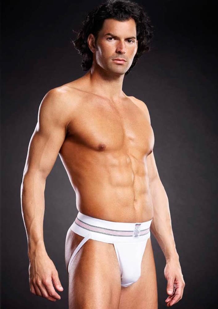 Microfiber Jock Strap White S/M | ViPstore.hu - Erotika webáruház #1 - EAN 4890808088869 | SKU BLUE000012