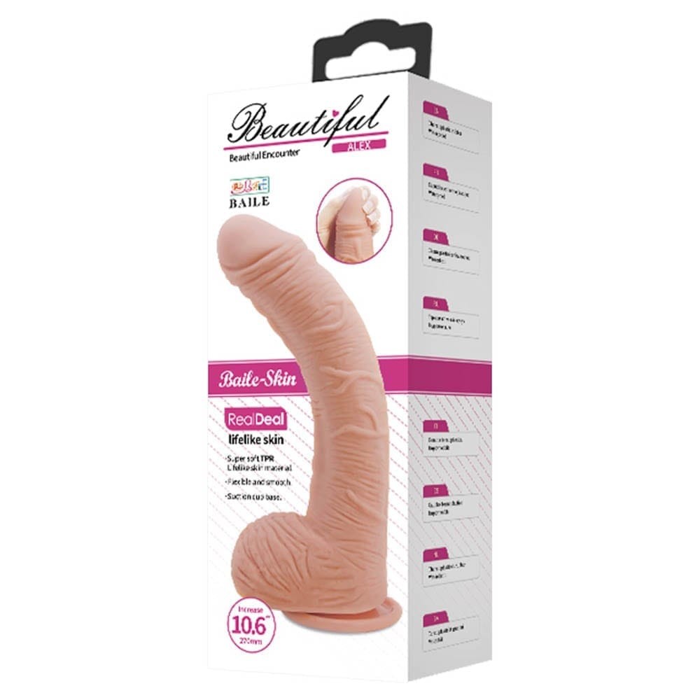 Beautiful Alex 11" Dildo Flesh | ViPstore.hu - Erotika webáruház #1 - EAN 6959532333121 | SKU DEBRA01459
