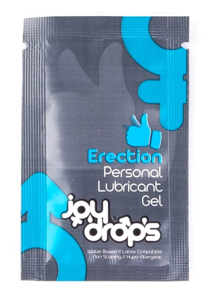 Erection Personal Lubricant Gel - 5ml sachet | ViPstore.hu - Erotika webáruház #1 - EAN 8698712453386 | SKU JOYDROPS12