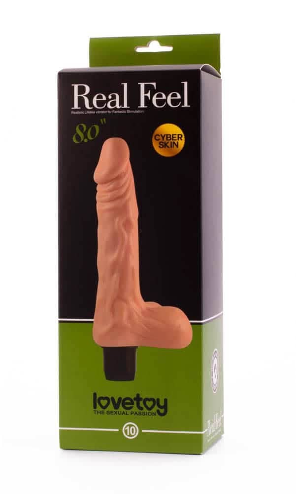 8" Real Feel Cyberskin Vibrator 10 | ViPstore.hu - Erotika webáruház #1 - EAN 6970260901697 | SKU LVTOY00025