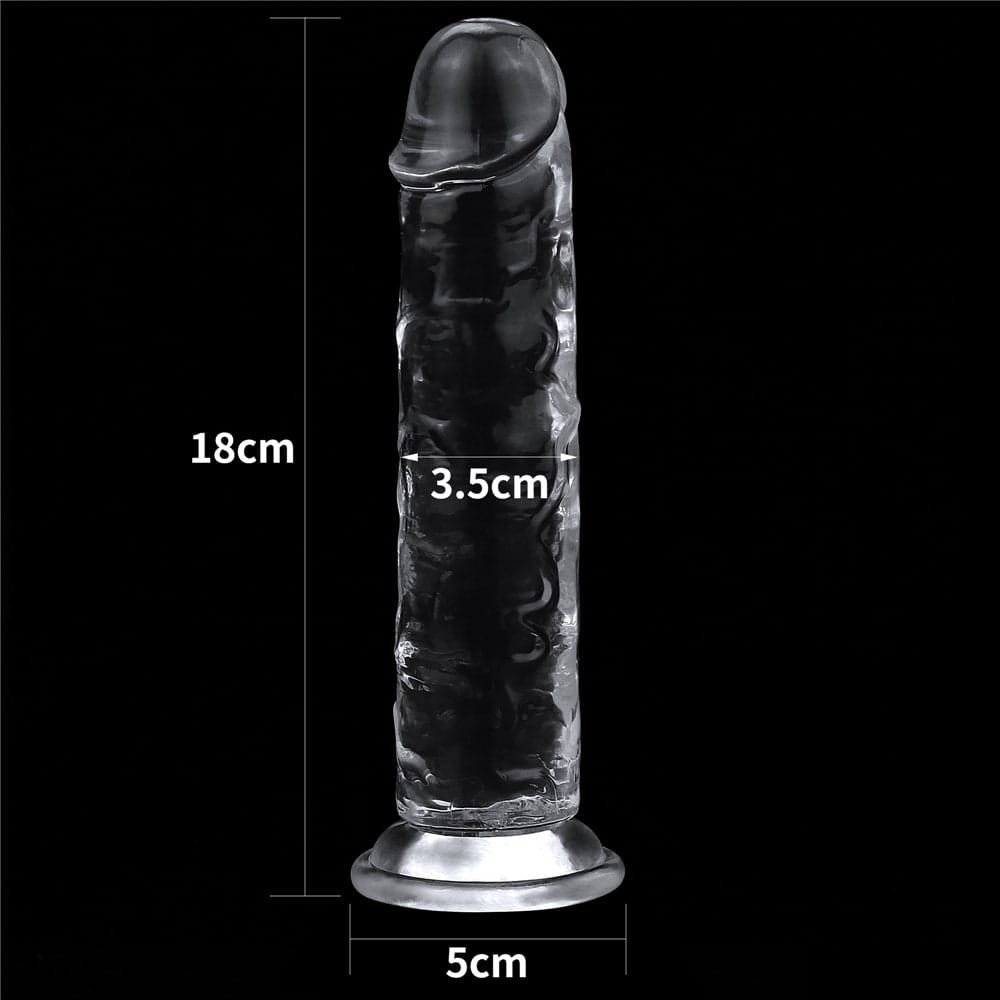 7.0'' Flawless Clear Dildo | ViPstore.hu - Erotika webáruház #4 - EAN 6970260906234 | SKU LVTOY00482