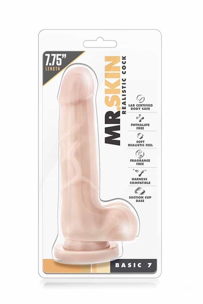 Mr.Skin Realistic Cock Basic 7 | ViPstore.hu - Erotika webáruház #1 - EAN 735380581138 | SKU BLUSH00448