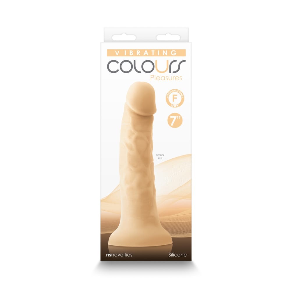 Colours Pleasures - 7" Vibrating - White | ViPstore.hu - Erotika webáruház #1 - EAN 657447104886 | SKU NSTOYS0891