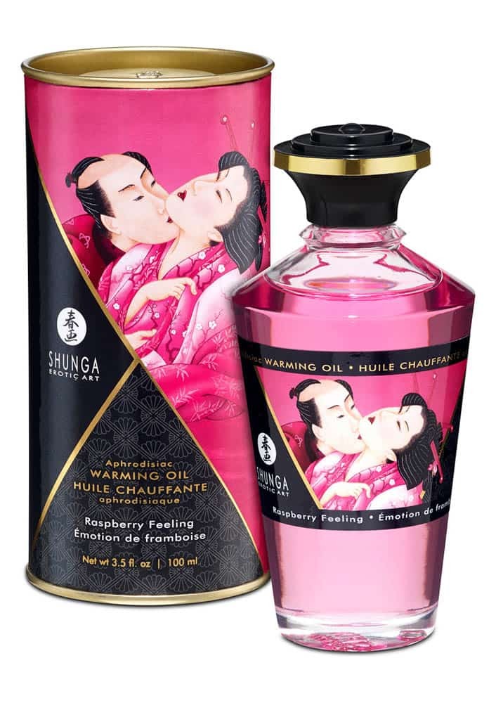 Aphrodisiac Oils Raspberry Feeling 100 ml | ViPstore.hu - Erotika webáruház #3 - EAN 697309022019 | SKU SHUNGA0152