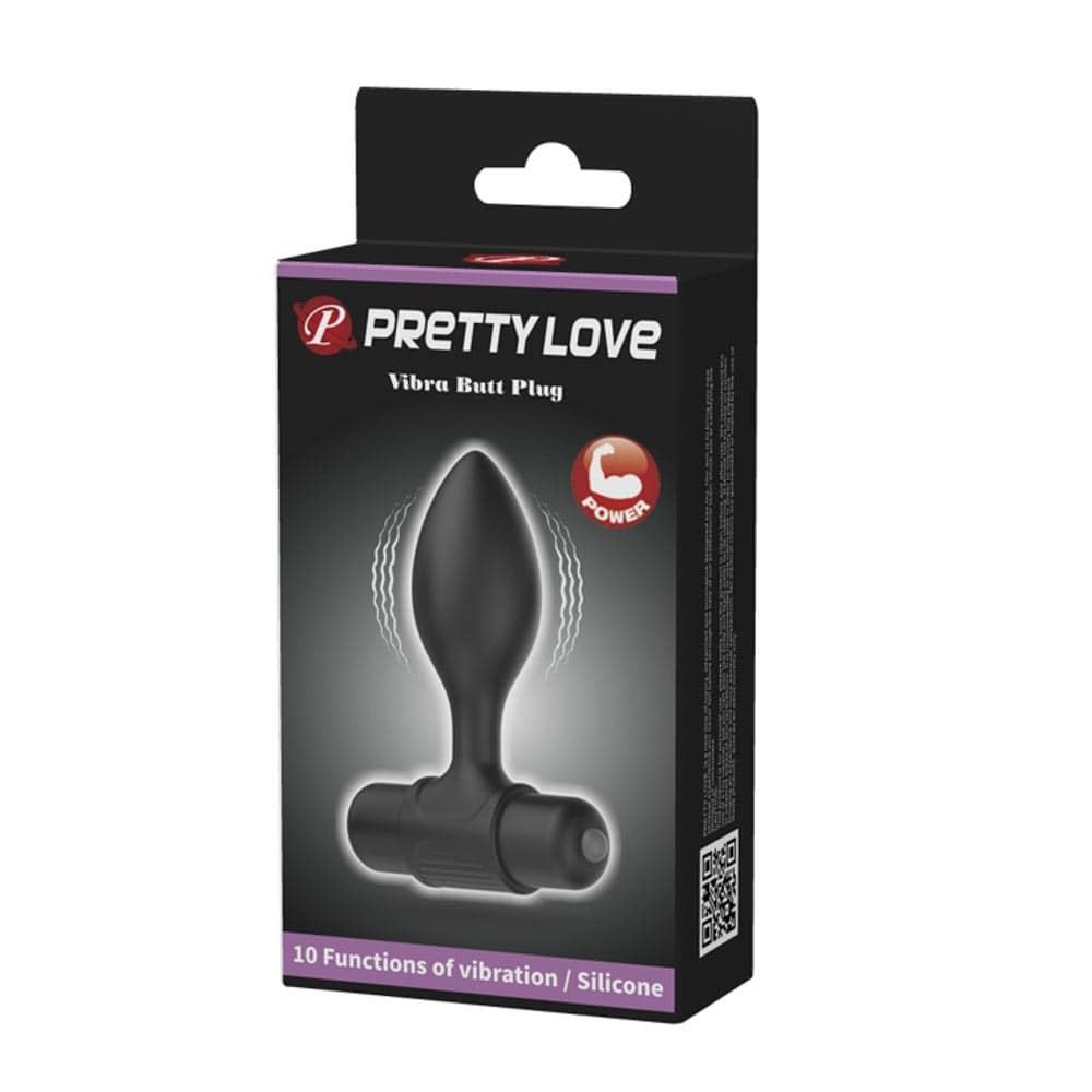 Pretty Love Vibra Butt Plug Black | ViPstore.hu - Erotika webáruház #1 - EAN 6959532323795 | SKU DEBRA01245