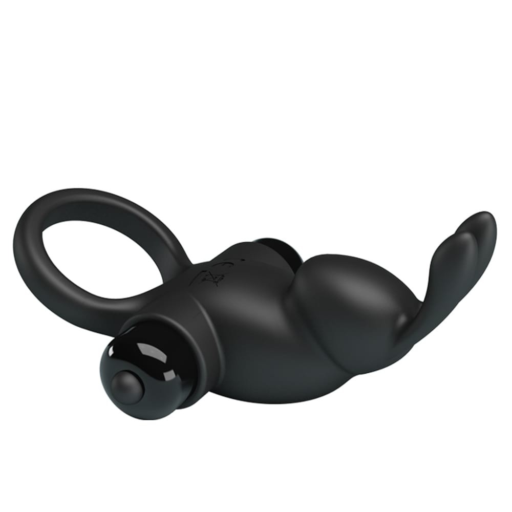 Pretty Love Vibrant Penis Ring 1 Black | ViPstore.hu - Erotika webáruház #5 - EAN 6959532323818 | SKU DEBRA01476