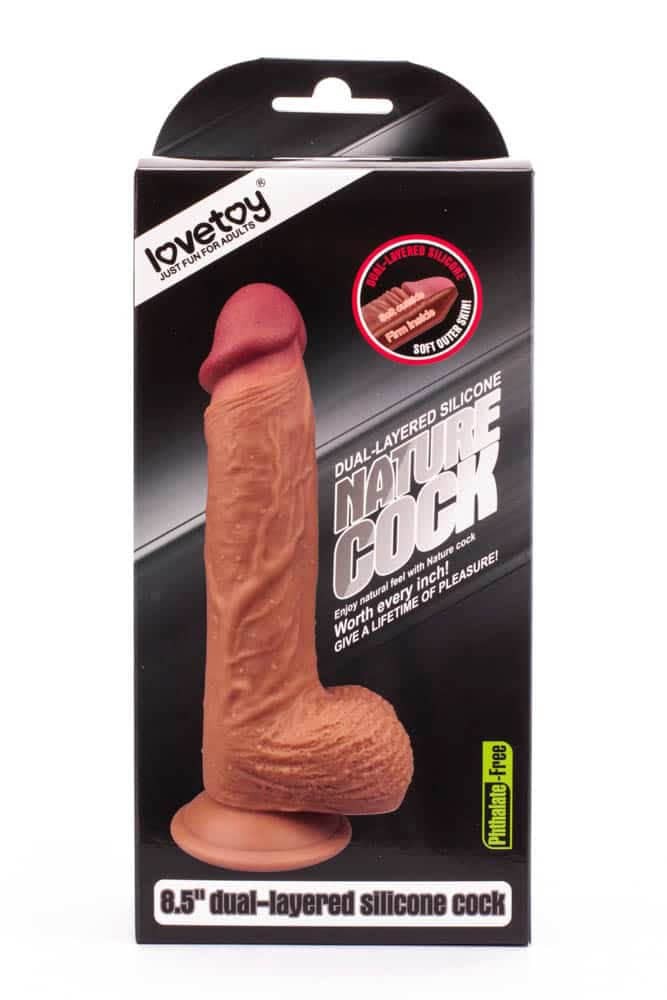 8.5 inch Dual-Layered Silicone Dildo | ViPstore.hu - Erotika webáruház #1 - EAN 6970260905374 | SKU LVTOY00003