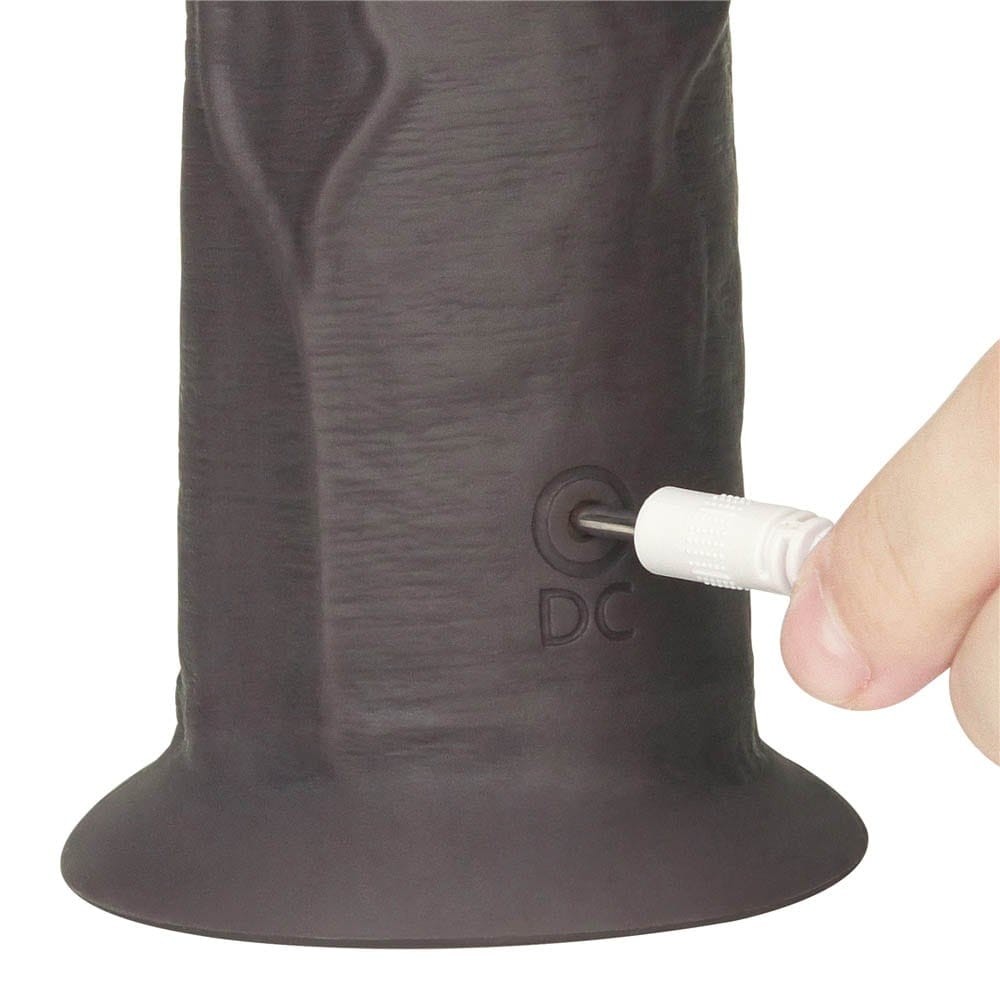 8'' Dual Layered Silicone Rotator Brown | ViPstore.hu - Erotika webáruház #8 - EAN 6970260900591 | SKU LVTOY00633