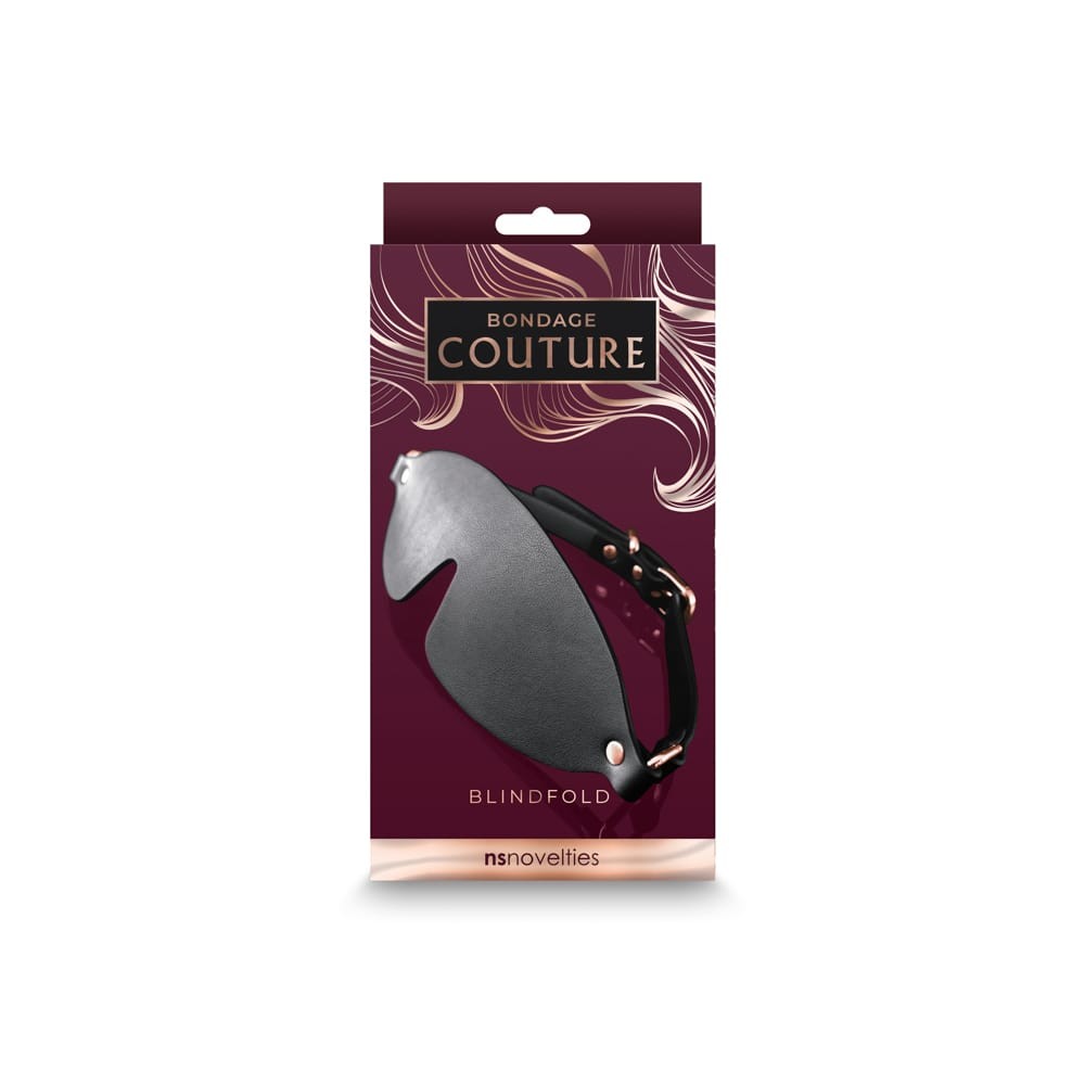 Bondage Couture - Blind Fold - Black | ViPstore.hu - Erotika webáruház #1 - EAN 657447104541 | SKU NSTOYS0932