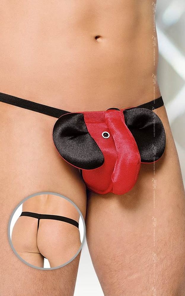 Thong 4445 {} red/ SL | ViPstore.hu - Erotika webáruház #1 - EAN 5906340707713 | SKU SLC0444530