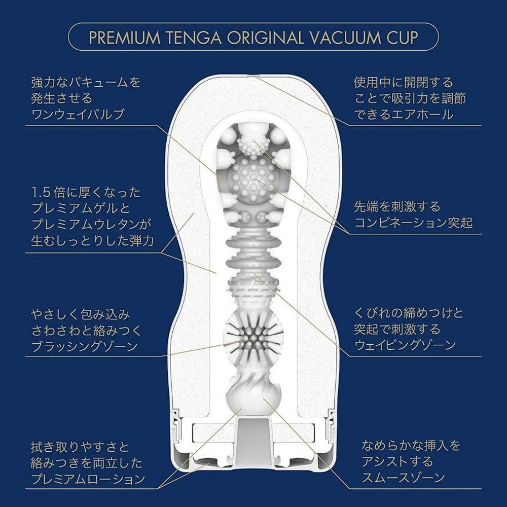 PREMIUM TENGA ORIGINAL VACUUM CUP | ViPstore.hu - Erotika webáruház #2 - EAN 4570030973286 | SKU TENGA00175