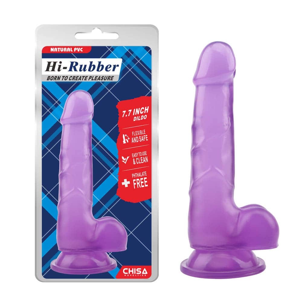 7.7 Inch Dildo-Purple | ViPstore.hu - Erotika webáruház #1 - EAN 759746541314 | SKU CHISA00207