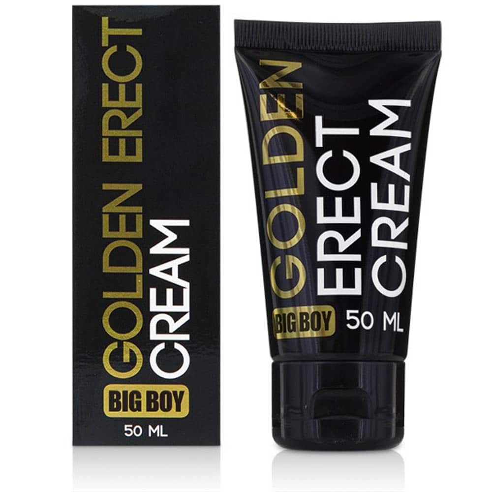 Big Boy: Golden Erect Cream - 50 ml (DE/PL/HU/CZ/LV/SL) | ViPstore.hu - Erotika webáruház #1 - EAN 8718546543487 | SKU COBECO0381