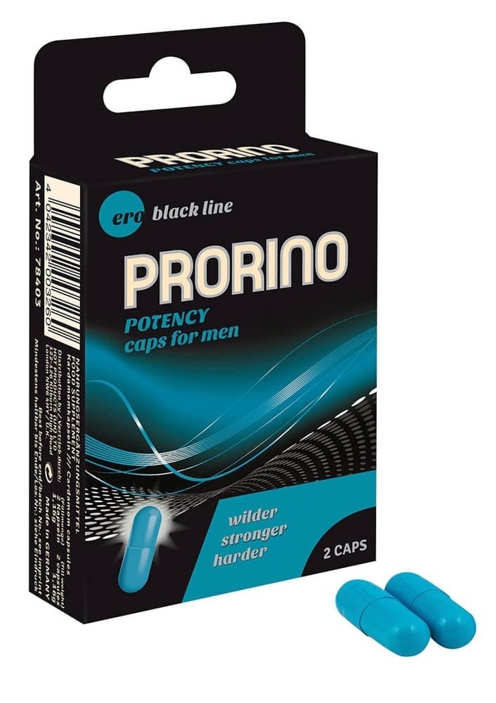 PRORINO Potency Caps for men 2 pcs | ViPstore.hu - Erotika webáruház #1 - EAN 4042342003260 | SKU HOT0078403