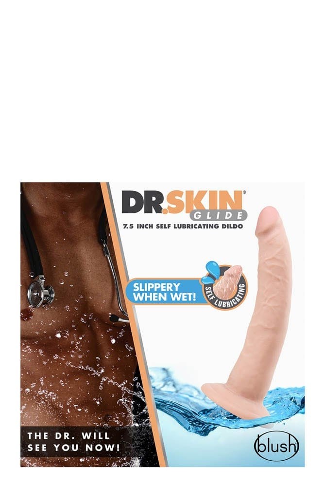 DR. SKIN 7.5INCH SELF LUBRICATING DILDO | ViPstore.hu - Erotika webáruház #4 - EAN 819835025863 | SKU BLUSH01295