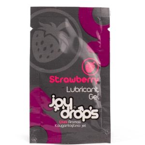 Strawberry Lubricant Gel - 5 ml sachet | ViPstore.hu - Erotika webáruház #1 - EAN 8698712453317 | SKU JOYDROPS31
