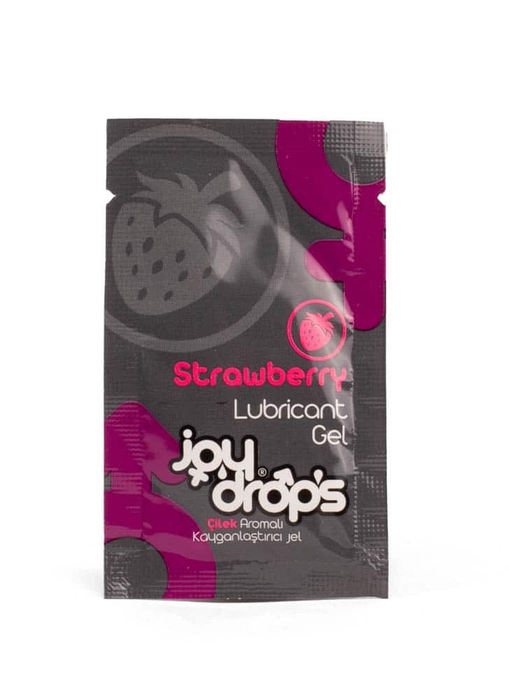 Strawberry Lubricant Gel - 5 ml sachet | ViPstore.hu - Erotika webáruház #1 - EAN 8698712453317 | SKU JOYDROPS31