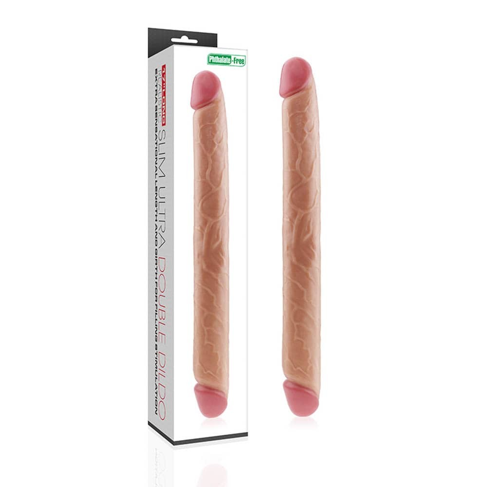 Realistic Slim Ultra Double Dildo | ViPstore.hu - Erotika webáruház #1 - EAN 6970260904926 | SKU LVTOY00189