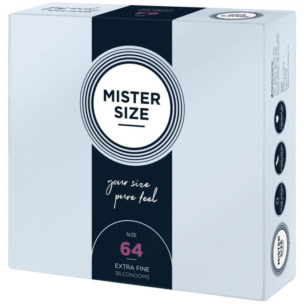 MISTER SIZE 64 mm Condoms 36 pieces | ViPstore.hu - Erotika webáruház #1 - EAN 4260605480188 | SKU MISTER6436