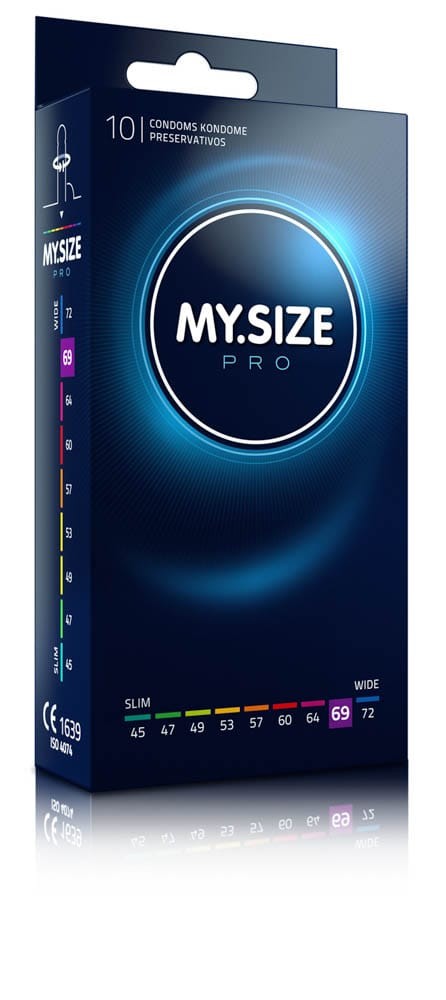 MY SIZE PRO Condoms 69 mm (10 pieces) | ViPstore.hu - Erotika webáruház #1 - EAN 4025838410698 | SKU MSPRO06910