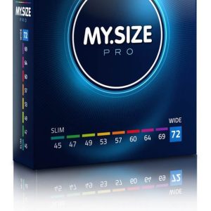 MY SIZE PRO Condoms 72 mm (3 pieces) | ViPstore.hu - Erotika webáruház #1 - EAN 4025838403720 | SKU MSPRO07203