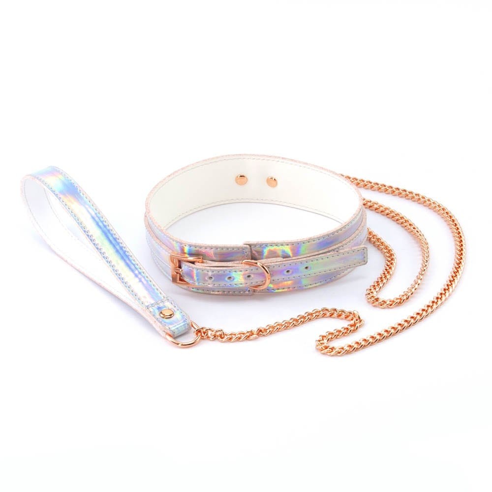Cosmo Bondage - Collar & Leash - Rainbow_B15O25_2 | ViPstore.hu - Erotika webáruház #2 - EAN 657447105661 | SKU NSTOYS0973