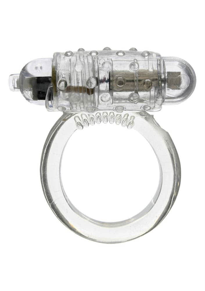 Cockring Silicone Vibrating Clear | ViPstore.hu - Erotika webáruház #2 - EAN 4890888120398 | SKU SEVCR00415