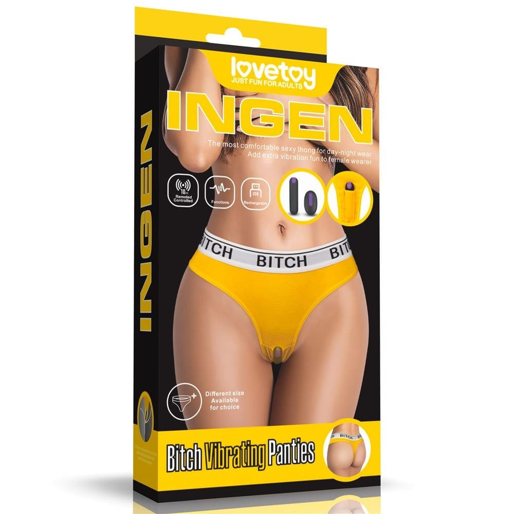Bitch Vibrating Panties XL/XXL | ViPstore.hu - Erotika webáruház #1 - EAN 6970260907767 | SKU LVTOY00563