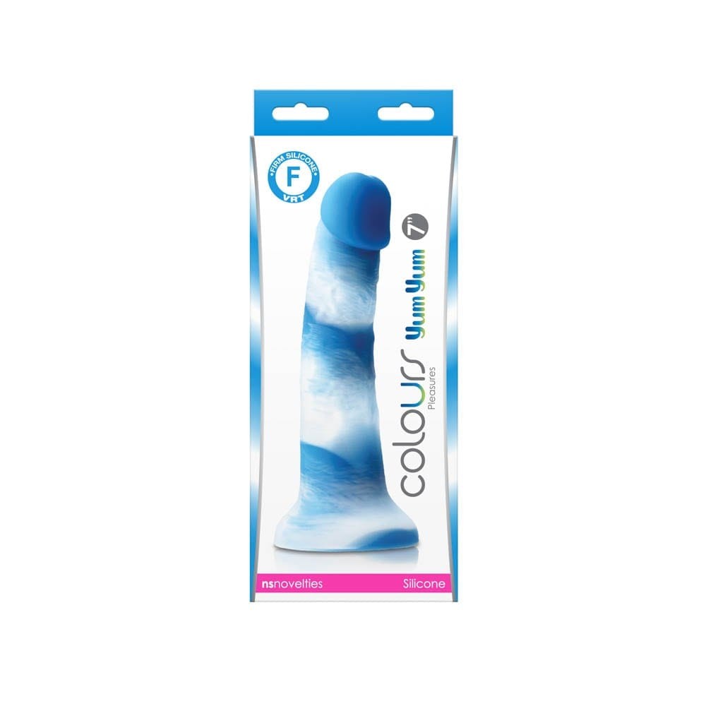 Colours - Pleasures - Yum Yum 7" Dildo - Blue_B15O25_3 | ViPstore.hu - Erotika webáruház #1 - EAN 657447103964 | SKU NSTOYS0868