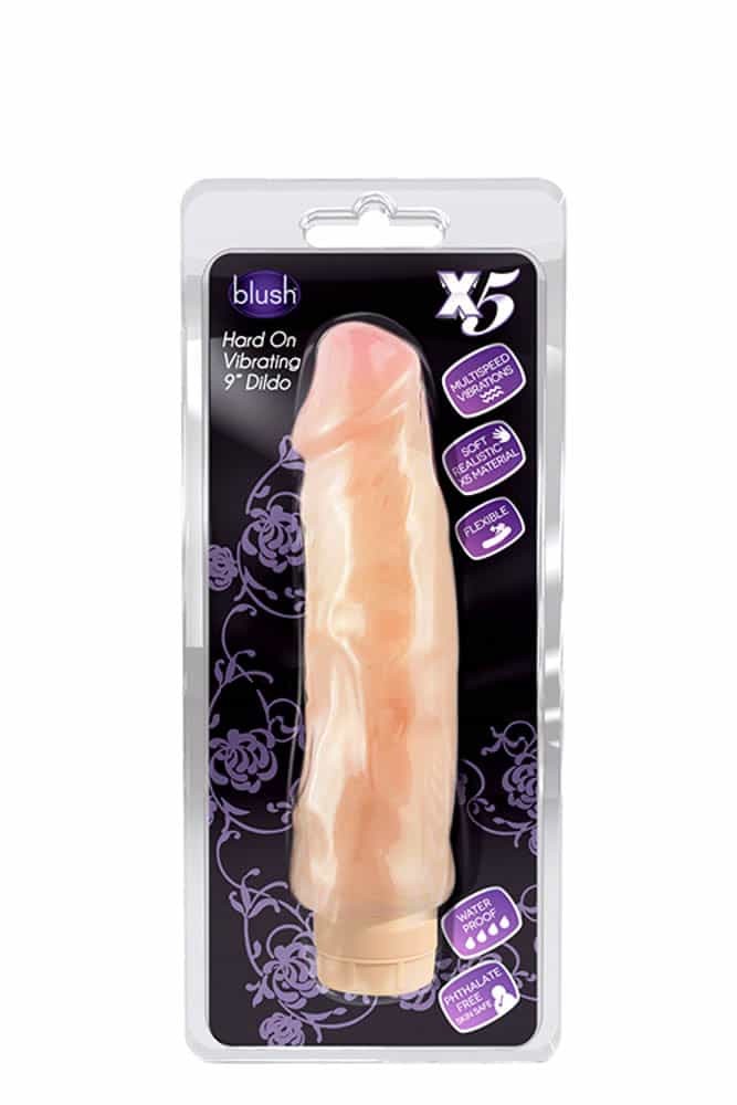 X5 Hard On Vibrating 9inch Dildo | ViPstore.hu - Erotika webáruház #1 - EAN 735380522032 | SKU BLUSH00128