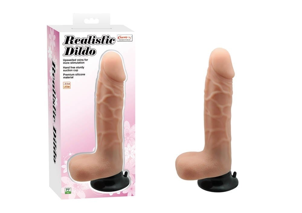 Charmly Realistic Dildo Flesh_B15O50_1 | ViPstore.hu - Erotika webáruház #1 - EAN 5999560513660 | SKU CHARM00001