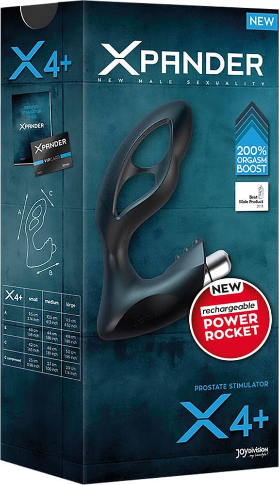 XPANDER X4+ Rechargeable PowerRocket Medium | ViPstore.hu - Erotika webáruház #1 - EAN 4028403174384 | SKU JOYD017438
