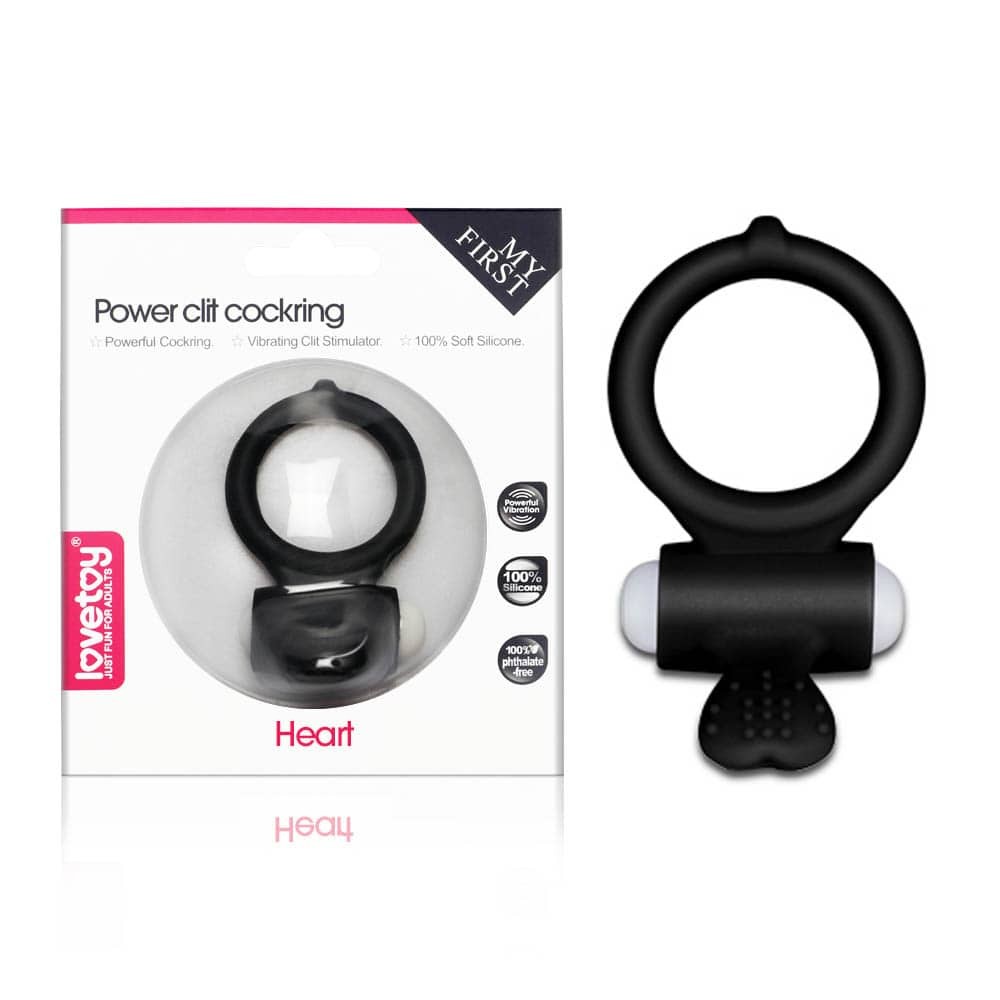 Power Clit Cockring Black 1 | ViPstore.hu - Erotika webáruház #1 - EAN 6970260900713 | SKU LVTOY00171
