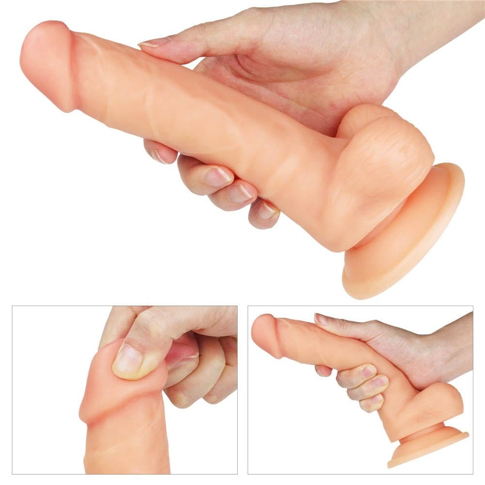 Vibrating Easy Strapon Set 7.5" | ViPstore.hu - Erotika webáruház #3 - EAN 6970260908672 | SKU LVTOY00615