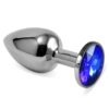 Rosebud Classic Metal Plug S Dark Blue | ViPstore.hu - Erotika webáruház #1 - EAN 6970260903639 | SKU LVTOY00628