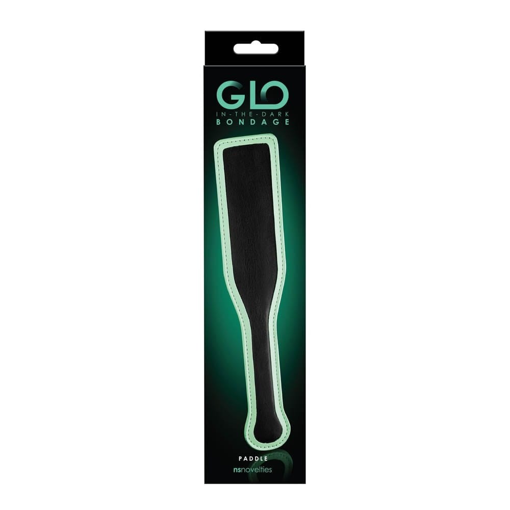 GLO Bondage - Paddle - Green_B15O25_2 | ViPstore.hu - Erotika webáruház #1 - EAN 657447104046 | SKU NSTOYS0842