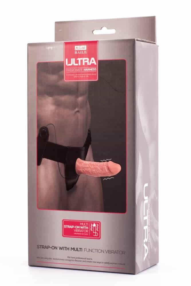 Ultra Strap-on with Vibration | ViPstore.hu - Erotika webáruház #3 - EAN 6959532329988 | SKU DEBRA01018