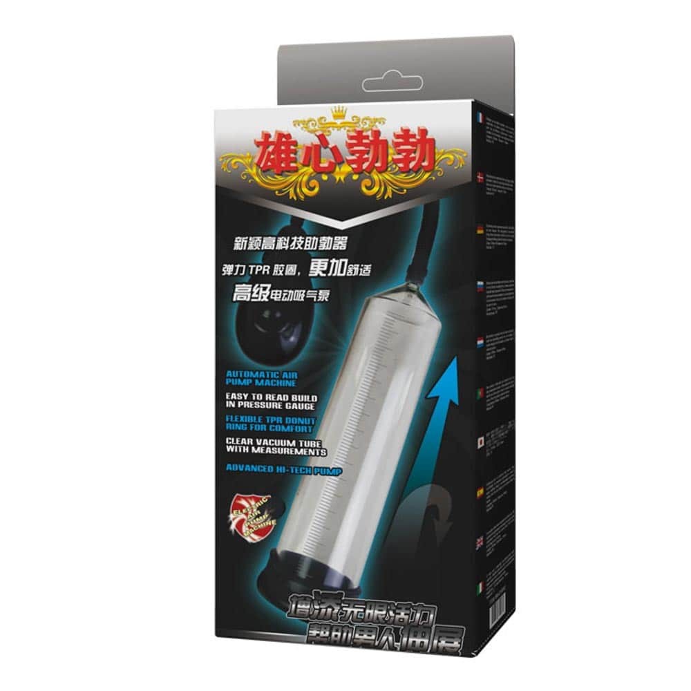 Penis Pump with Automatic Air Pump Machine | ViPstore.hu - Erotika webáruház #1 - EAN 6959532309034 | SKU DEBRA01190