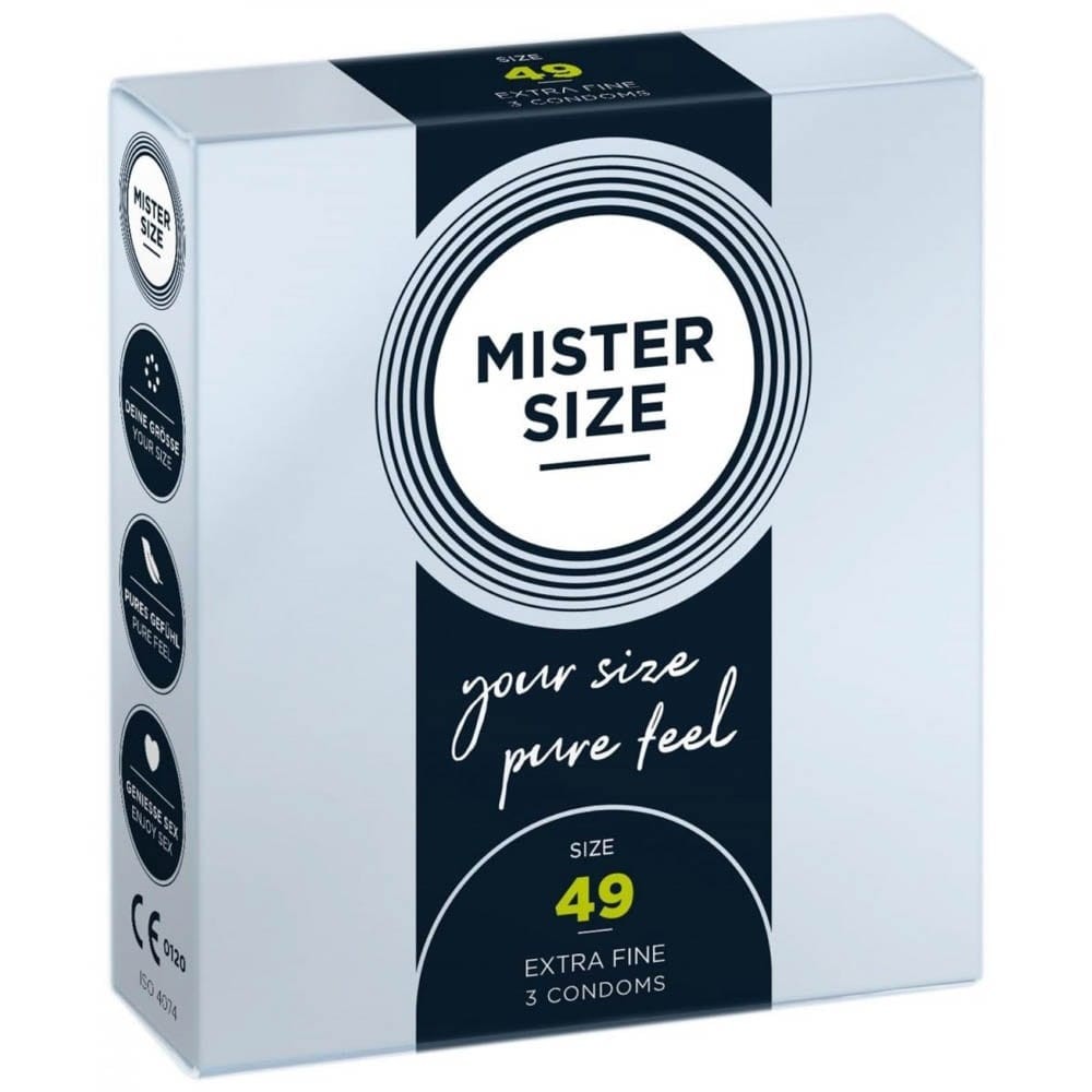 MISTER SIZE 49 mm Condoms 3 pieces | ViPstore.hu - Erotika webáruház #2 - EAN 4260605480041 | SKU MISTER4903