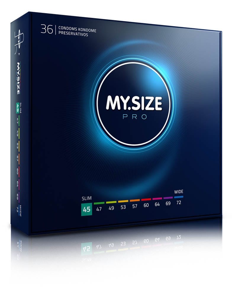 MY SIZE PRO Condoms 45 mm (36 pieces) | ViPstore.hu - Erotika webáruház #1 - EAN 4025838436452 | SKU MSPRO04536