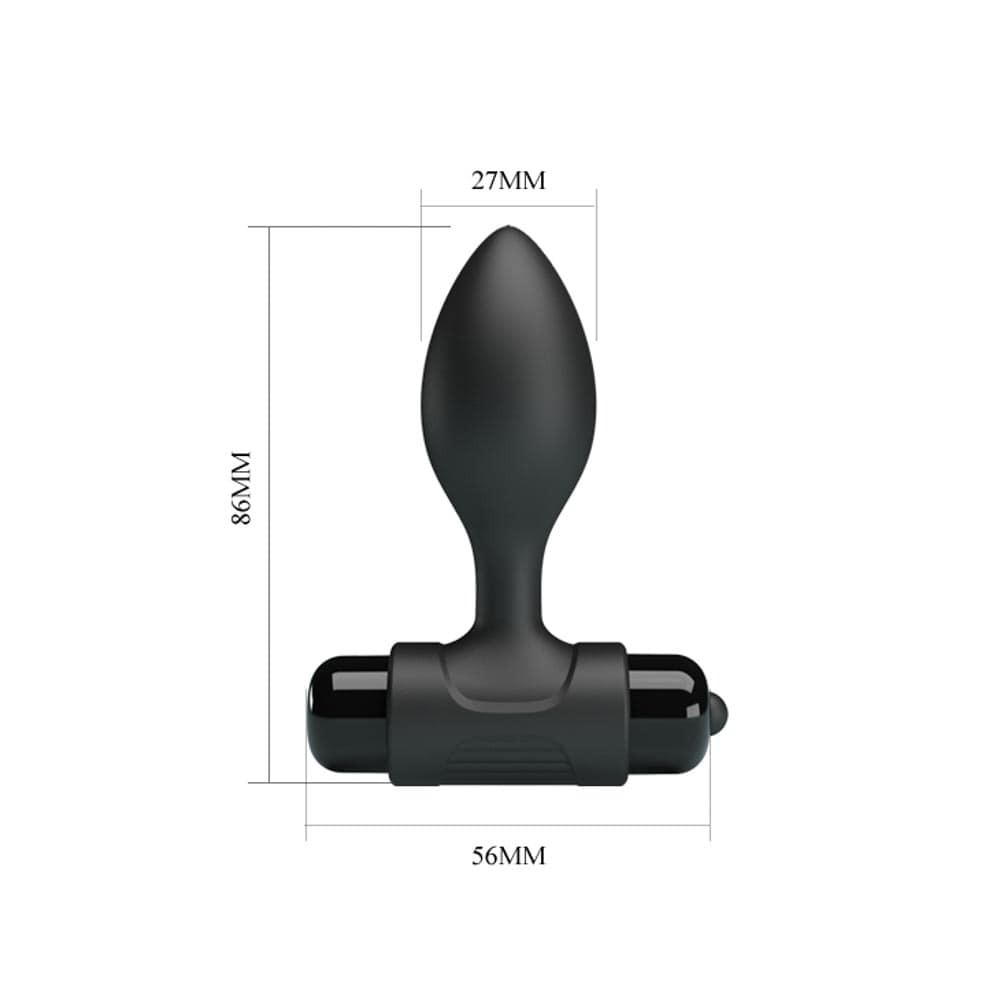 Pretty Love Vibra Butt Plug Black | ViPstore.hu - Erotika webáruház #6 - EAN 6959532323795 | SKU DEBRA01245